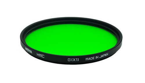 Filtro hoya hmc - x1, (verde)