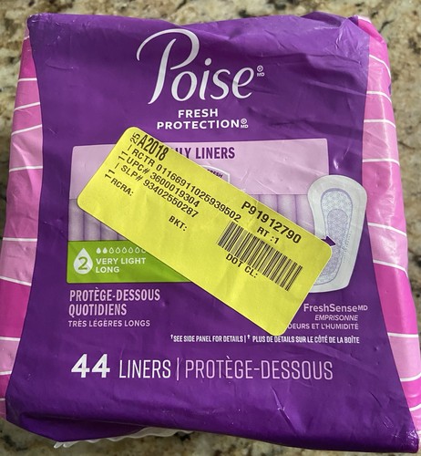 Poise daily liners very - poise,