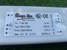 Klinger Neon Trasformatore