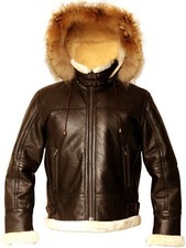 Giacca aviatore B3 marrone