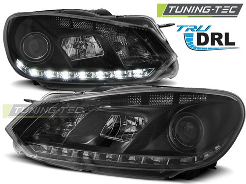 Fari anteriori true drl - fari, neri