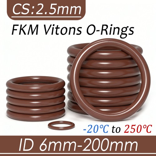 Fkm gomma ring 5mm - fkm,