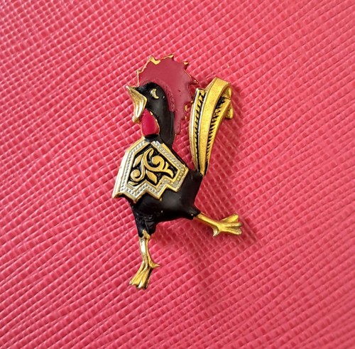 Spilla spilla gallo corona