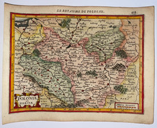 POLONIA 1613 MERCATOR HONDIUS