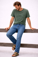 JEANS UOMO WAMPUM ZIP TASCHE