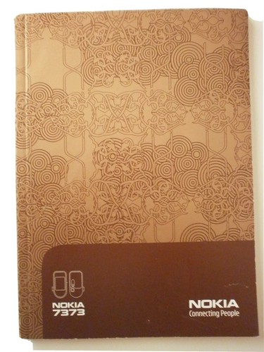 Nokia 7373 manuale uso - manuale, e