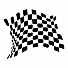 Kit 2 adesivi tuning BANDIERA