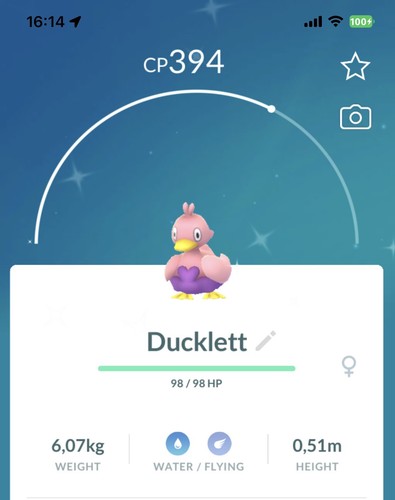 Shiny ducklett pokemon gen5 - shiny,