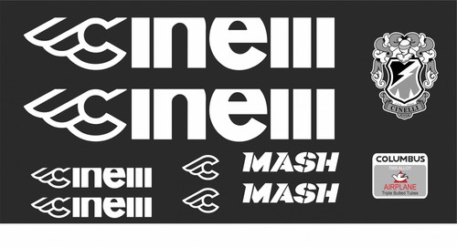 Adesivi telaio cinelli mash - cinelli,