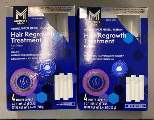Boxes minoxidil 5 foam - 2, 5%