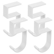  4 Pcs Gancio Borsa Scrivania Porta Da Tavolo Per Zaino Appendiabiti