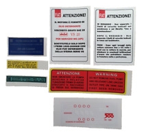 KIT ADESIVI  MOTORE FIAT 500EPOCA  F L R G
