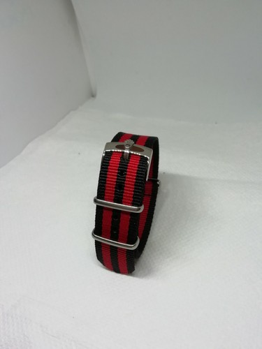 20mm nato bond cinturino rosso - nato,