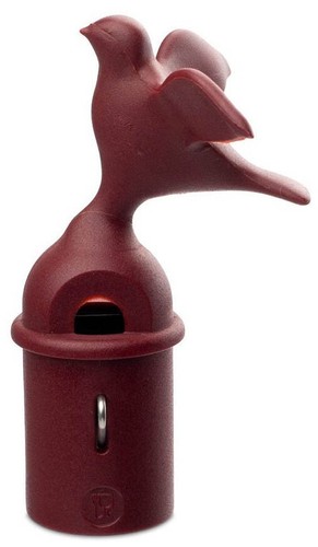 Fischietto uccellino rosso - a,