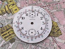 Zenith quadrante NOS . Cronografo Scala Tachimetrica . 43;50 MM . OROLOGIO TASCA