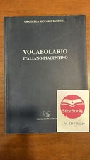 VOCABOLARIO ITALIANO PIACENTINO BANCA