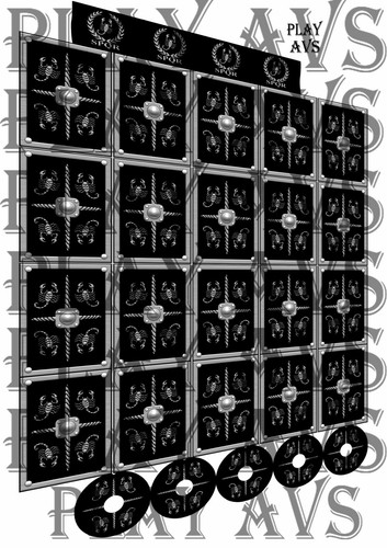Stickers para escudos romanos - para,