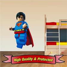 Lego Superman - Adesivo Wall