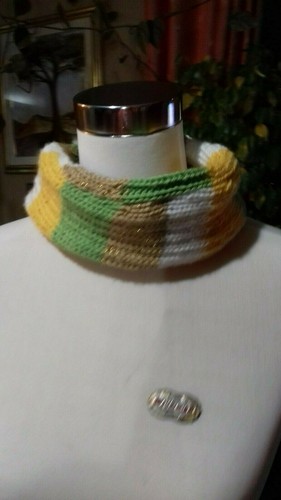 Scaldacollo lana lurex - di,