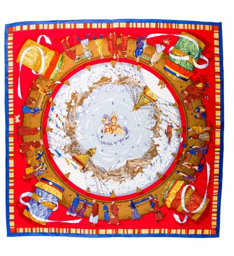 Sciarpa hermes silk carre - sciarpa, 90