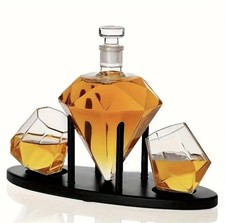 Fine Crystal Whiskey Bottle.