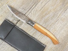 COLTELLO ARTIGIANALE SARDO 20,5 CM ARBURESA PATTADA MANICO IN GINEPRO DA Scanno