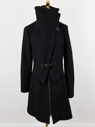 Cappotto lana nero soia kyo - soia, &