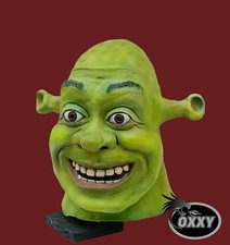Maschera lattice fatta a mano Shrek fan art.Feste speciali/compleanni/cosplay collezionisti