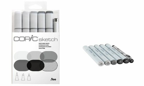 Copic marker sketch - sketch, di