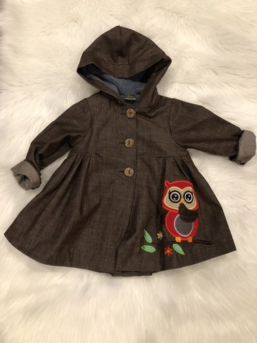 Cappotto gufo adorabile stile