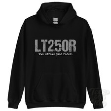 LT250R: Felpa con cappuccio