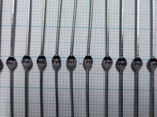 50X Diodi BYV95C, 600V, 1,5A, case SOD-57 in vetro sinterizzato, PHILIPS, NUOVI