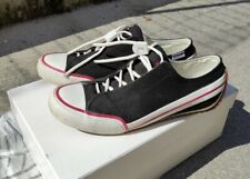 PIRELLI Sneaker Chucks Scarpe Vela Marina Bianco Rosso Tessile 41 US 8.5 cm 26,5