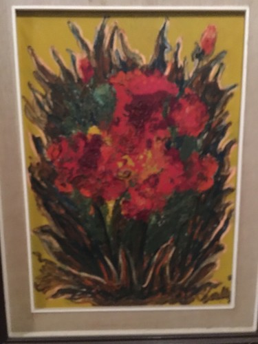 Quadro natura morta fiori vaso - morta,