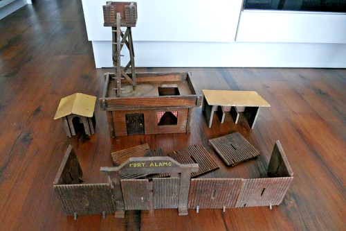 Jouet ancien western fort - western,