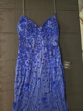 Abito Lulu's Paillettes Blu
