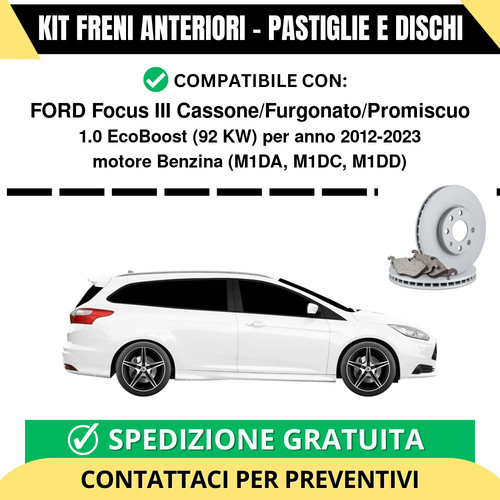 Kit freni anteriori - kit,