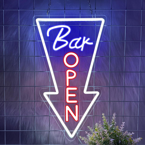 Cartello per bar aperto - per,