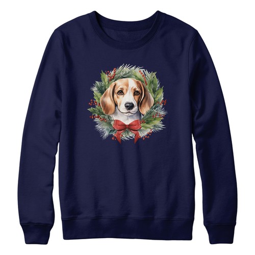 Maglione natalizio beagle per - maglione,