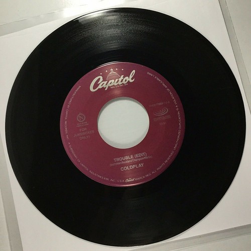 Coldplay trouble shiver 7 - shiver, 7"