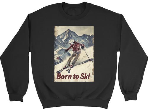Felpa born ski bambini sci - felpa, to