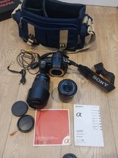 Sony Alpha A200 fotocamera
