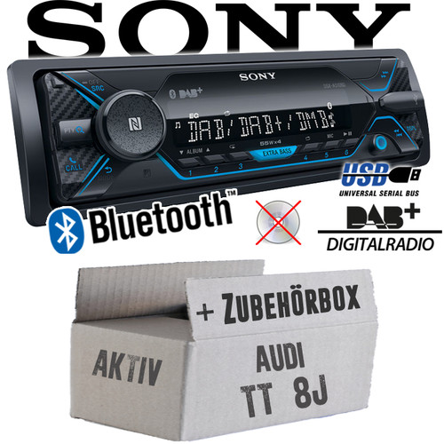 Autoradio sony per audi - tt, 8j