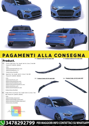 Body kit sportivo per - kit,
