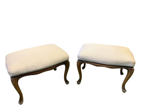 Coppia antichi sgabelli - antichi,