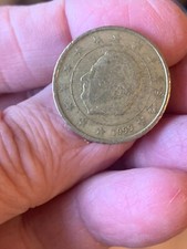 Due monete centesimi del - monete, da