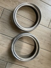 coppia cornici faro in alluminio fiat 600 D