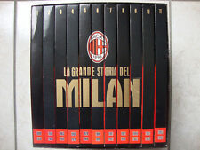 OPERA COMPLETA BOX COFANETTO 11 DVD LA GRANDE STORIA DEL MILAN AC