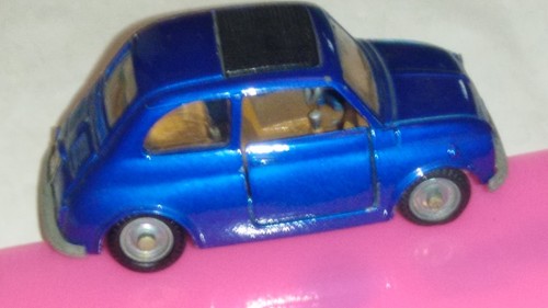 Fiat 500 blu - fiat,