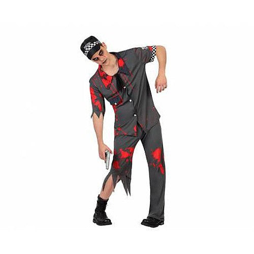 Costume poliziotto zombi - poliziotto,